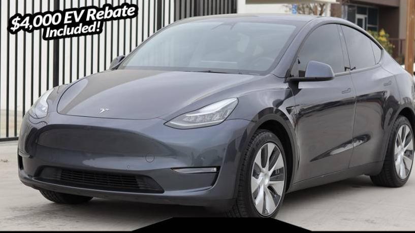 TESLA MODEL Y 2021 5YJYGDEE4MF196395 image